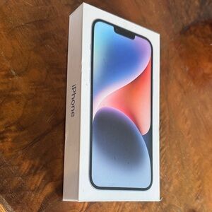 iPhone 14 Plus Box – Original Apple Packaging – 14+ Retail Box Only – No Phone